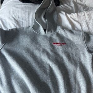 Grey White Fox hoodie